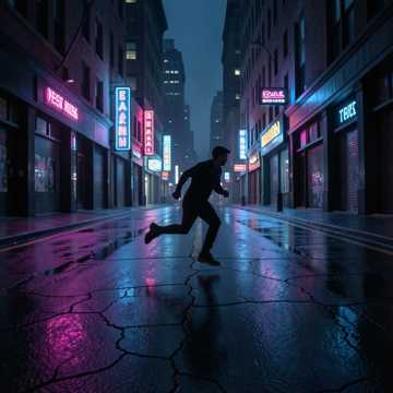 霓虹未眠人