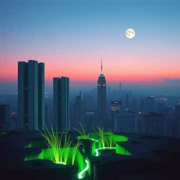 混凝土向上生长