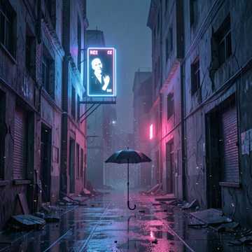 霓虹废墟