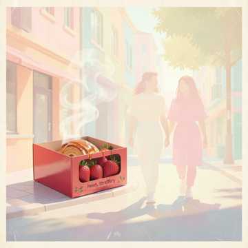 蜂蜜蛋糕刚出炉