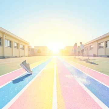 彩虹桥踩出的夏天