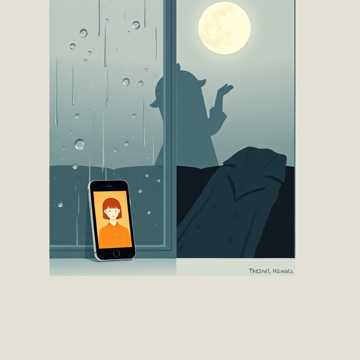 细雨敲空杯