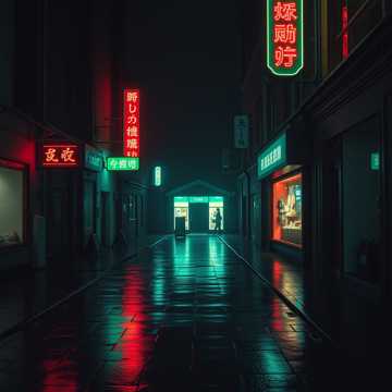 霓虹走失