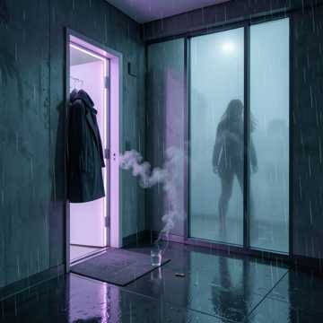 烟烧到一半