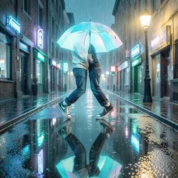 雨中共振的圆舞曲