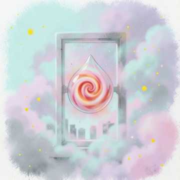 雨在眼睛里看云