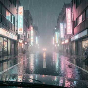 尾灯流昭和夜