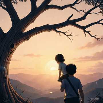脊背上的黄昏