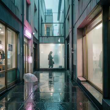 旧街口的雨