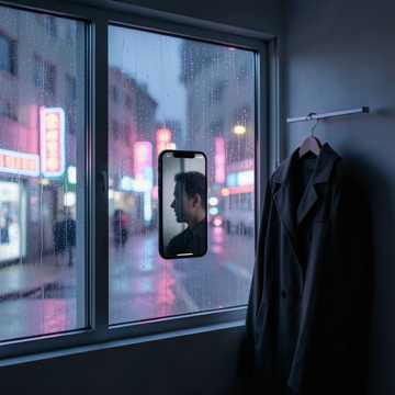 雨声踩过未接来电