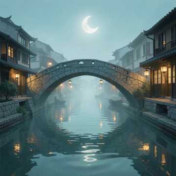 半弯月牙