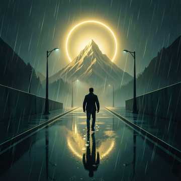 踩着光走向山巅