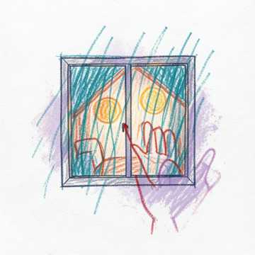 隔着雨声说晚安