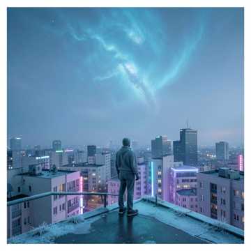 灰蓝宇宙