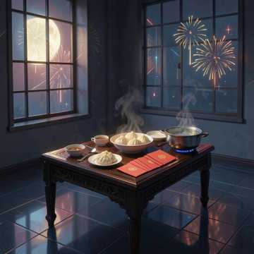 筷子夹住岁末的喧闹