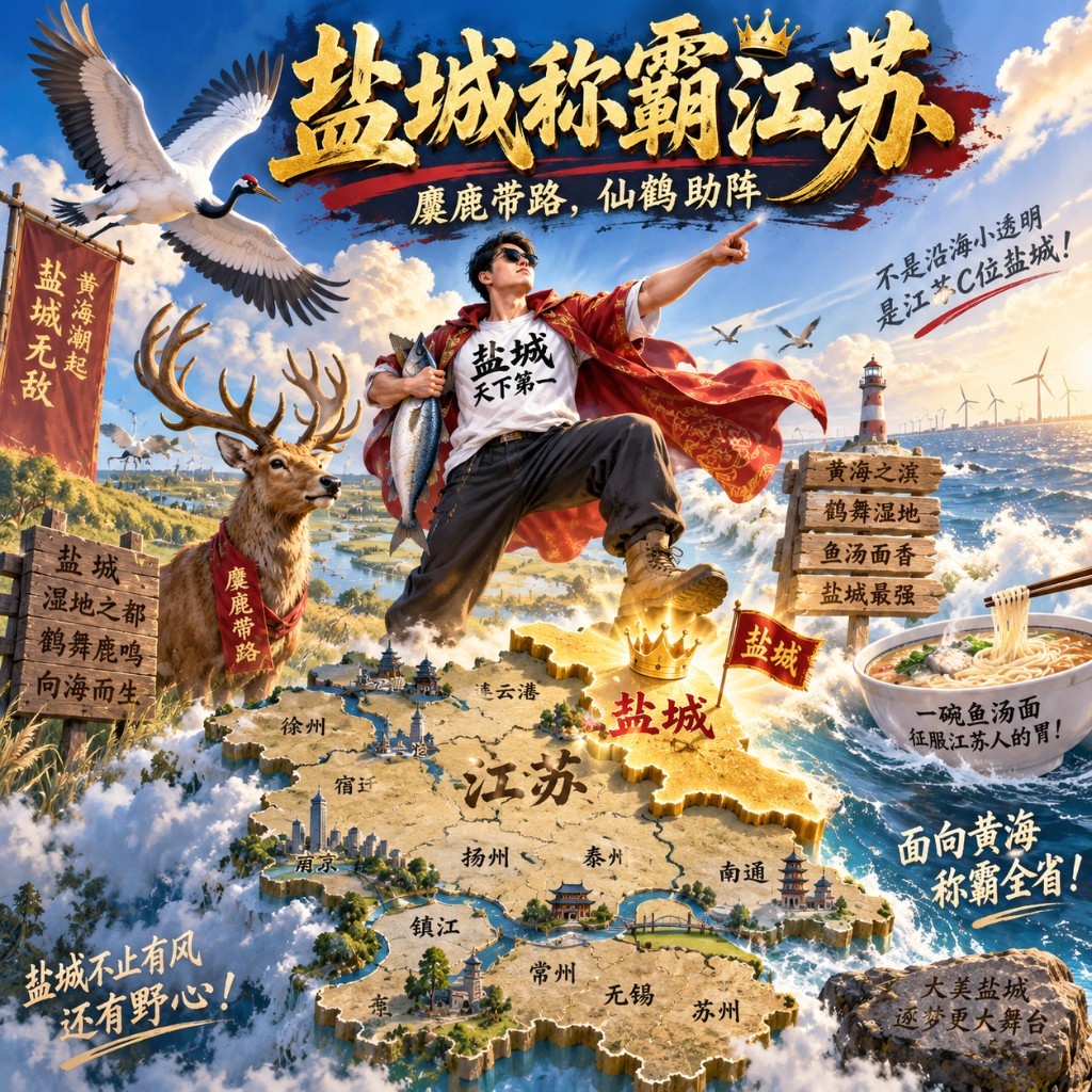 盐城称霸江苏
