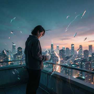 晚风不回答