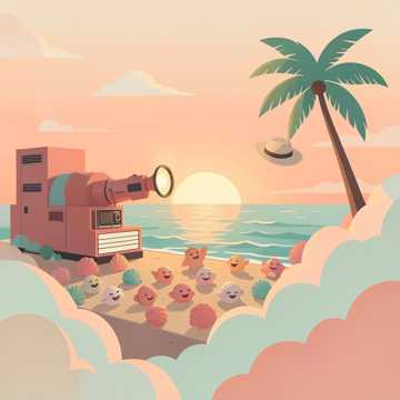 浪花放映机