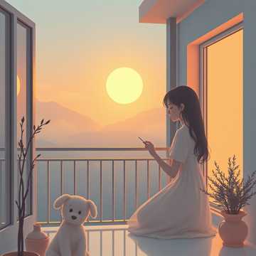 落在她睫毛的糖