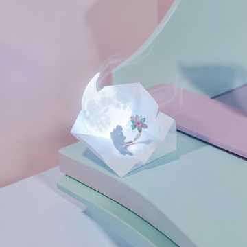 糖纸裹着月光