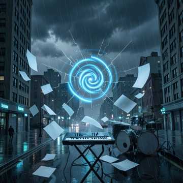 警报器与空白信纸-版本2