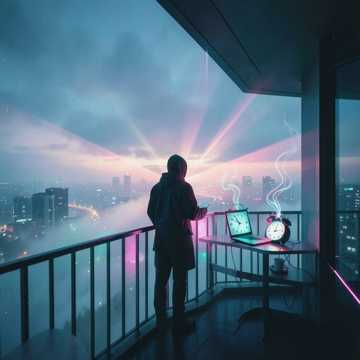 闹钟前的战士